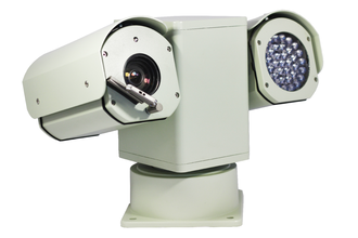 TKPTZ-700IR PTZ camera IP66 with wiper, visor and IR-light